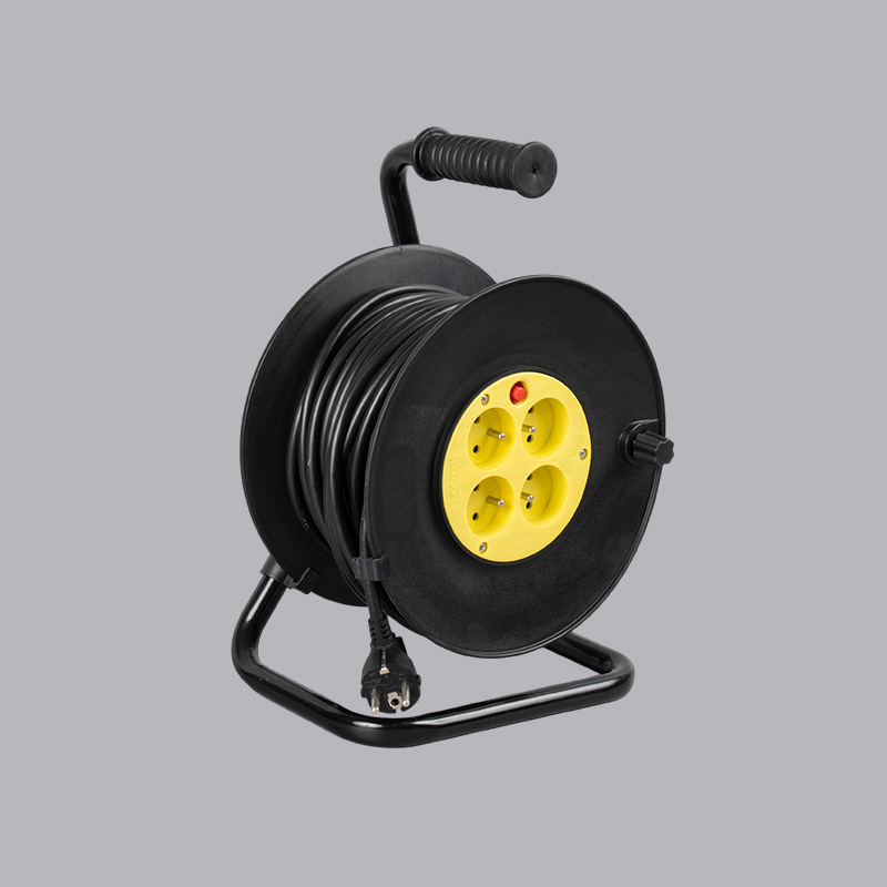 F4R-50 Rangka besi jenis Perancis 50m kekili kabel